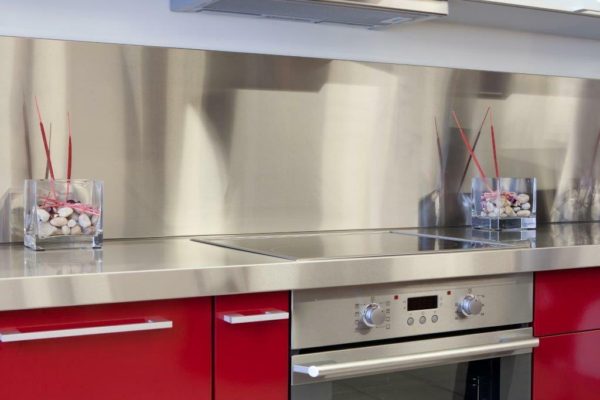 Brushed Stainless Splashback - Image 2