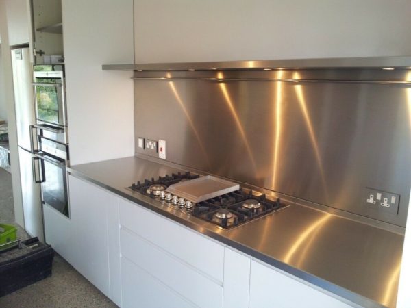 Brushed Stainless Splashback - Image 5