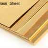 Brass Sheet Mill Finish