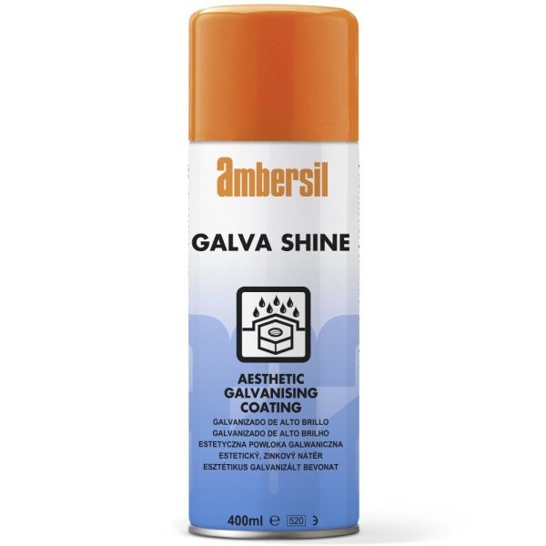 Galva Shine Aesthetic Galvanised Coating Aerosol, 400ml